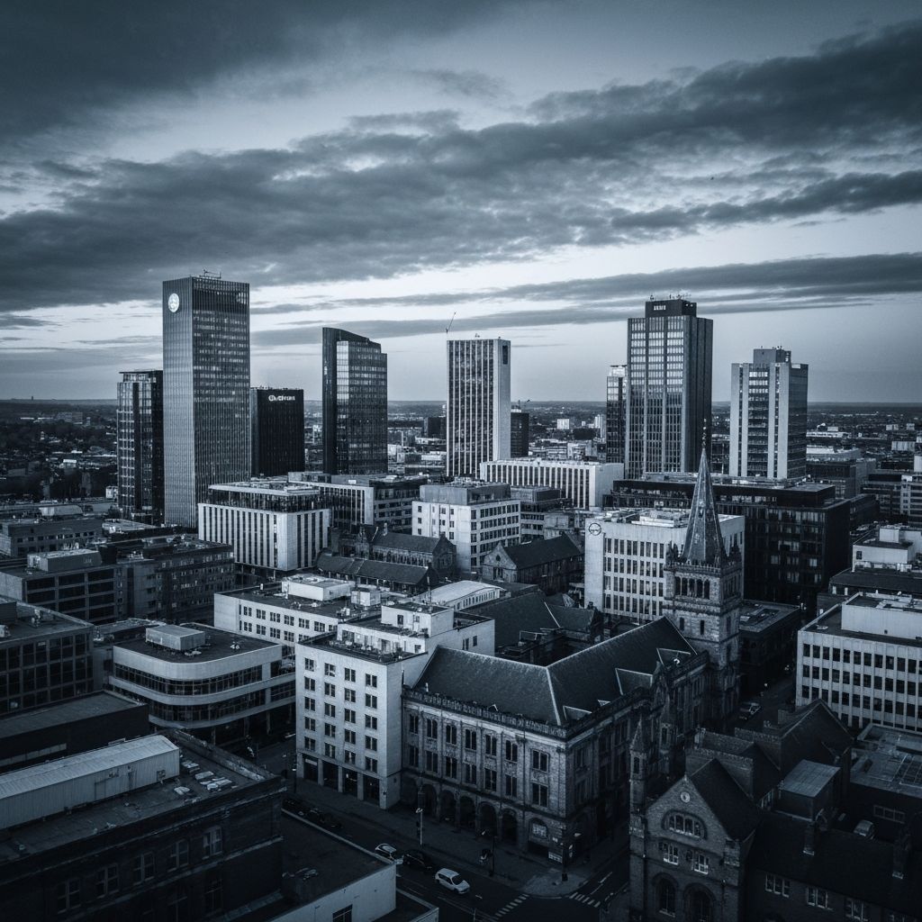 Coventry city skyline